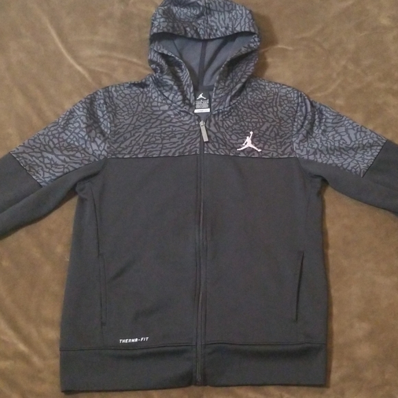 air jordan full zip hoodie